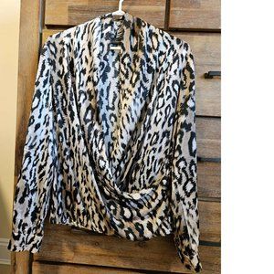 Silk Blouse Long Sleeve Top